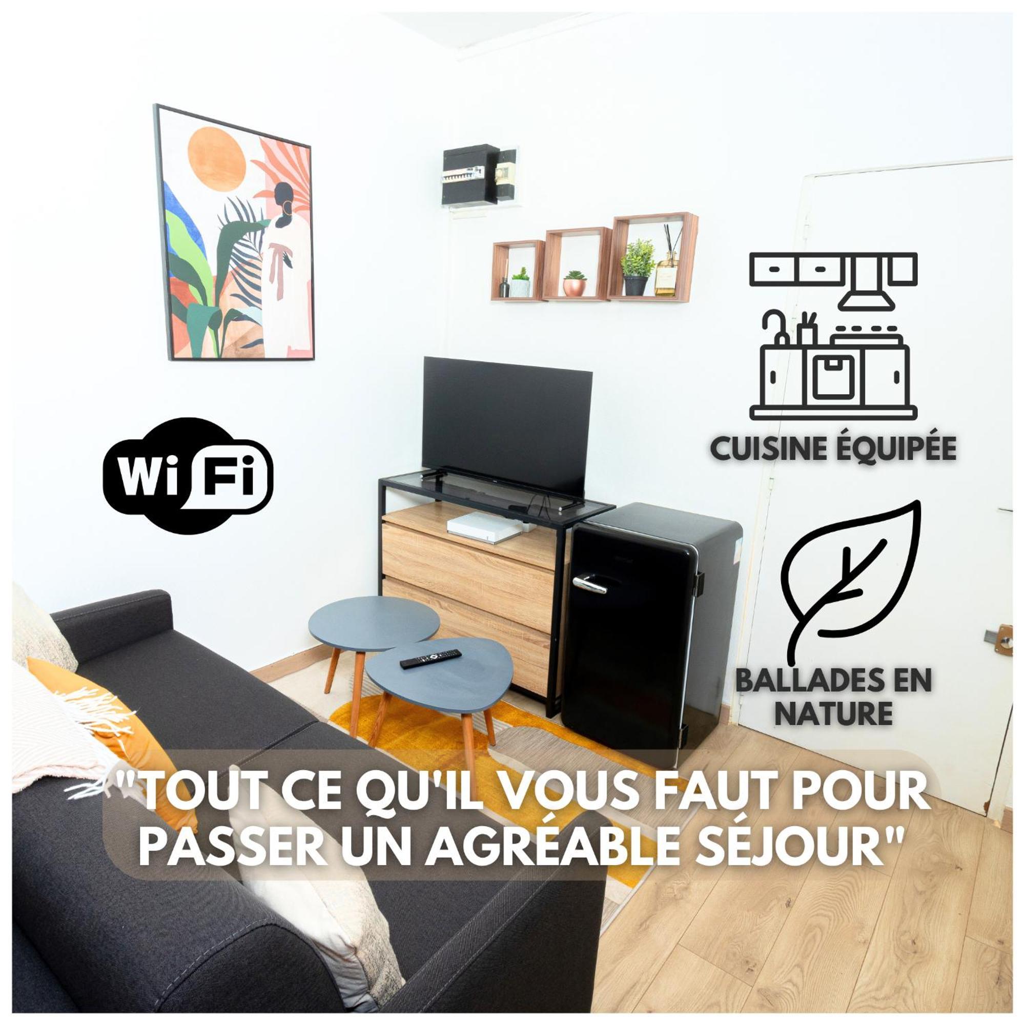 Le Cocon Douillet - 5" De La Gare - Wifi - Acces Direct Paris & Disneyland Ла Ферте-су-Жуар Экстерьер фото